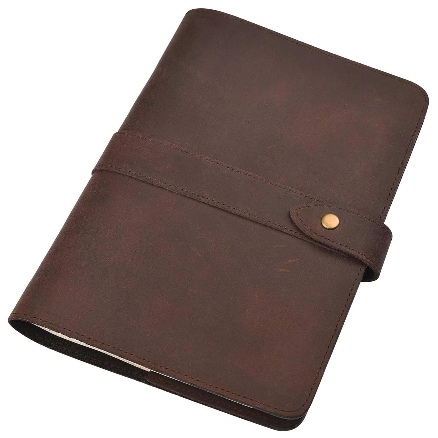 Handmade Leather Cover for A5 Notebook