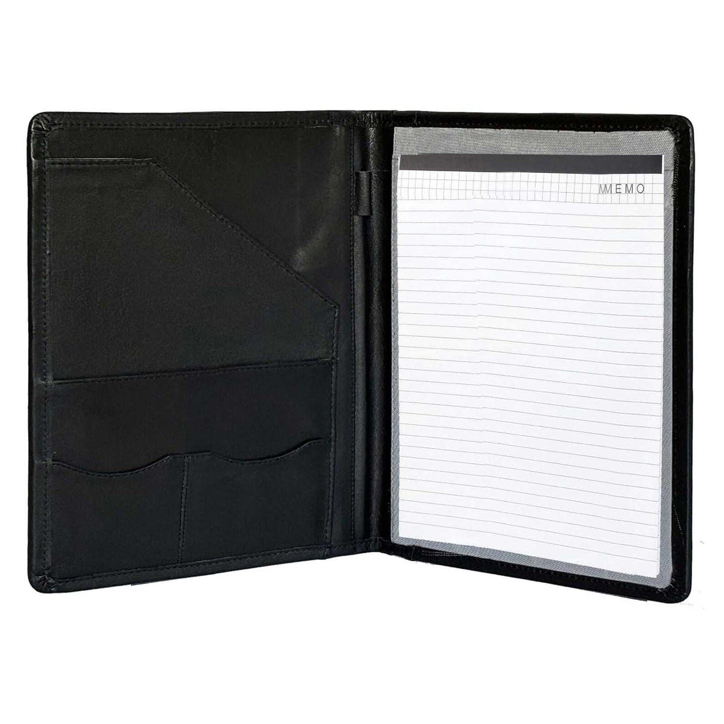 Leather Padfolio A5 - Black