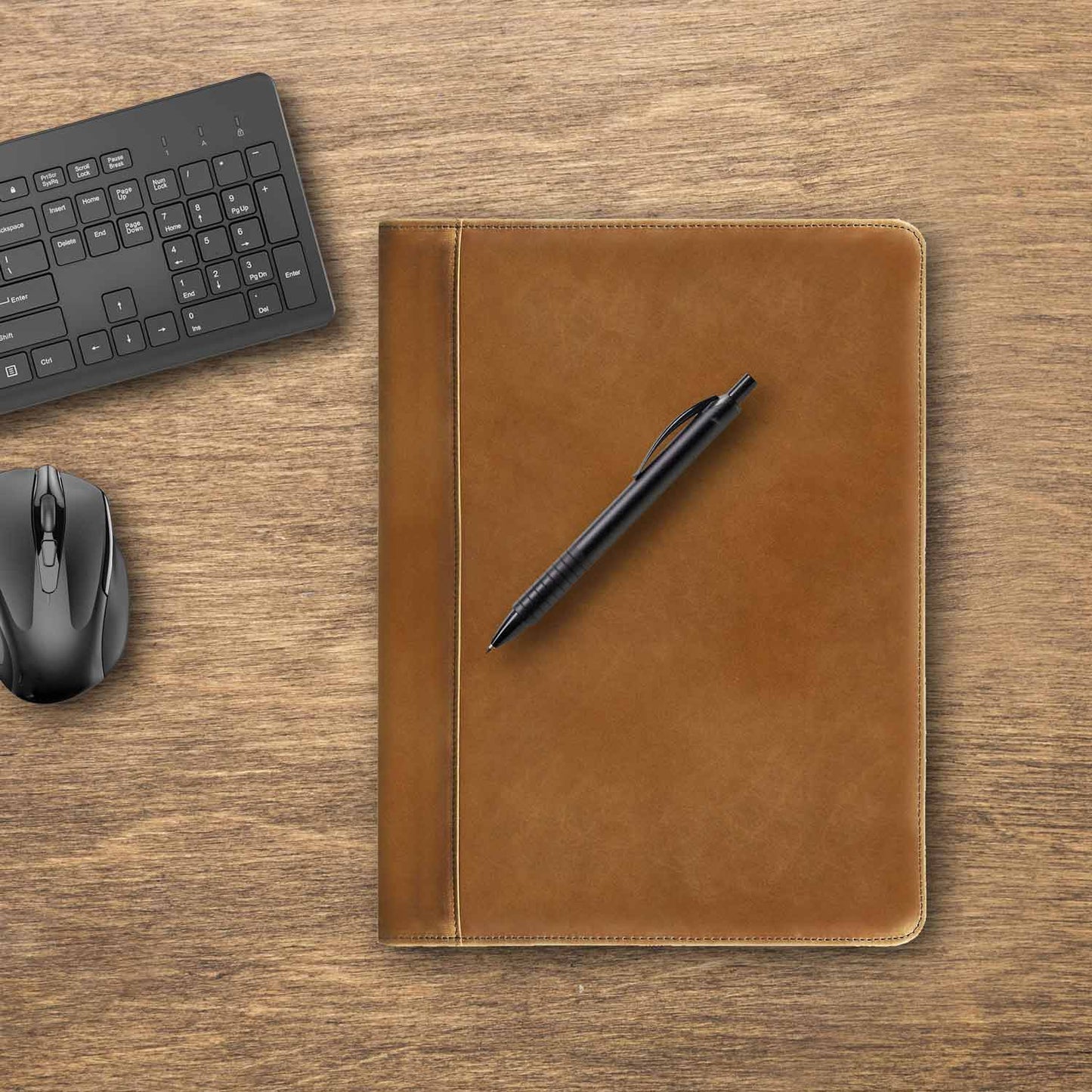 Leather Padfolio A5 - Brown