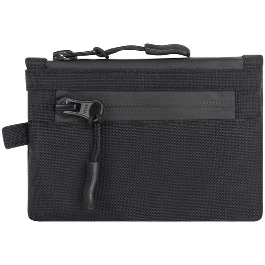 Zip Pouch Card Holder - Black