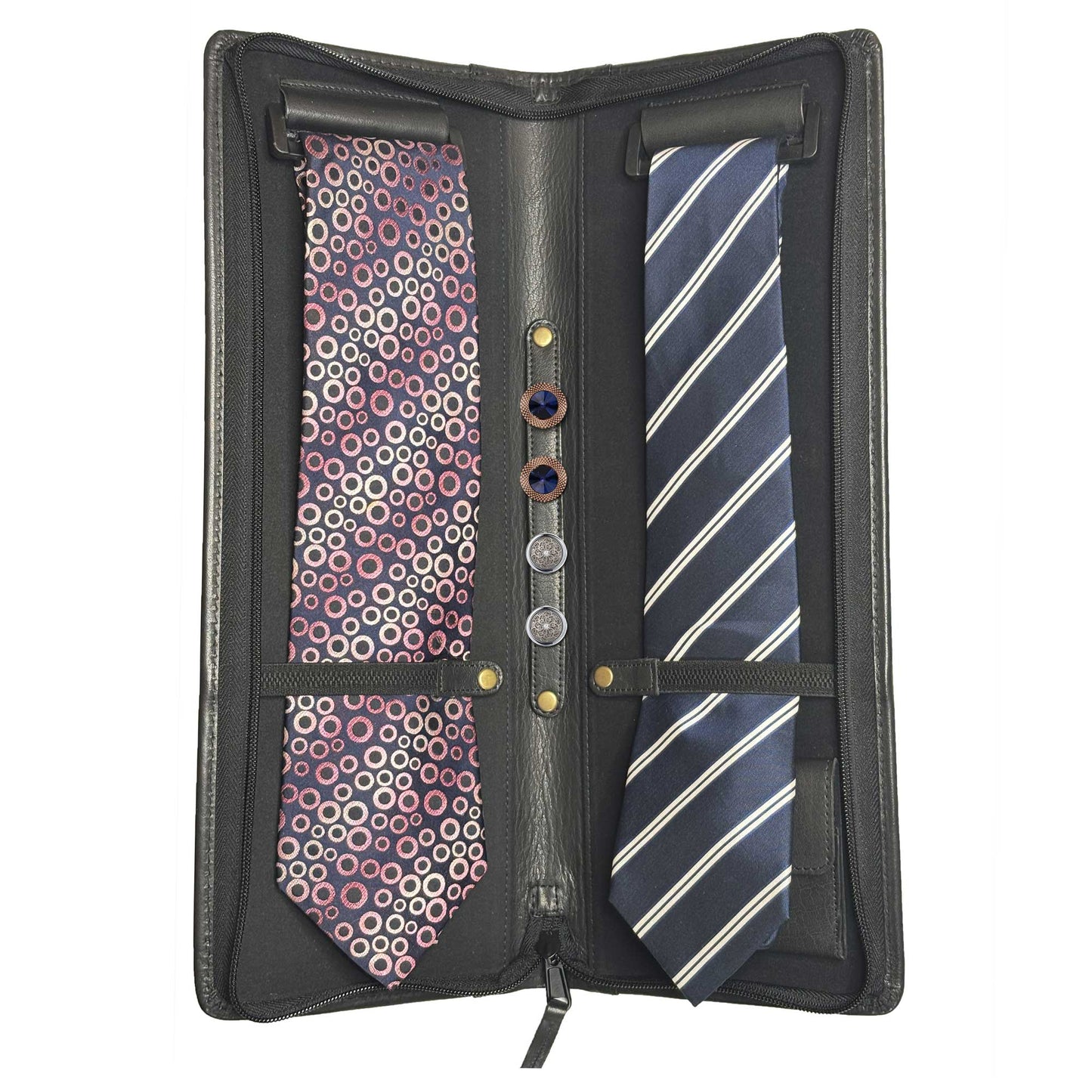 Premium Leather Tie Case – Perfect Gift for Men