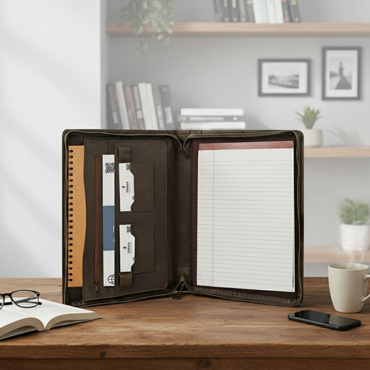 Why Every Executive Needs an A4 Leather Portfolio