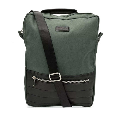 Crossbody Tablet iPad Bag - Olive Green