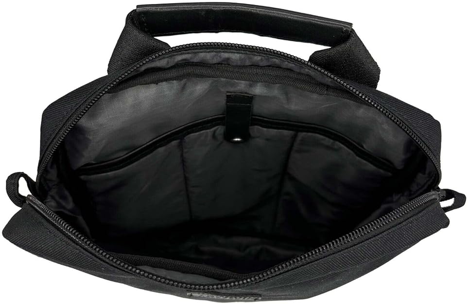 Crossbody Tablet iPad Bag - Black