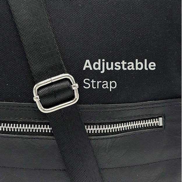Crossbody Tablet iPad Bag - Black