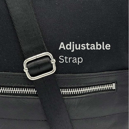 Crossbody Tablet iPad Bag - Black