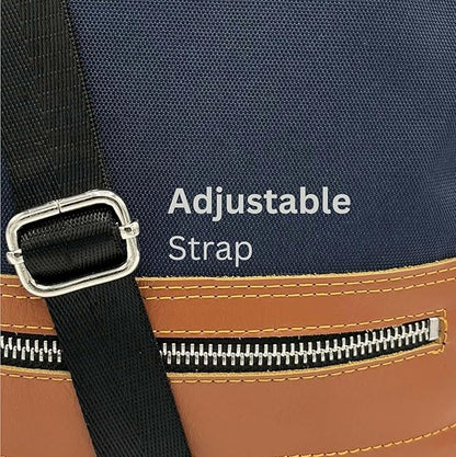Crossbody Tablet iPad Bag - Blue