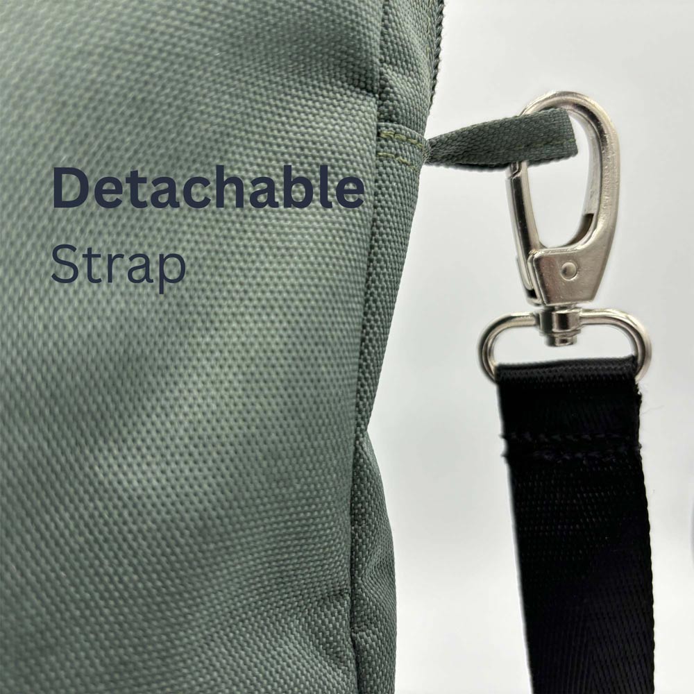 Crossbody Tablet iPad Bag - Olive Green