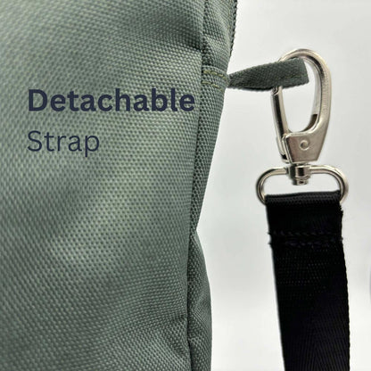 Crossbody Tablet iPad Bag - Olive Green