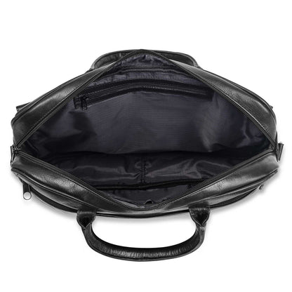 Leather Laptop Business Bag - Henrieta
